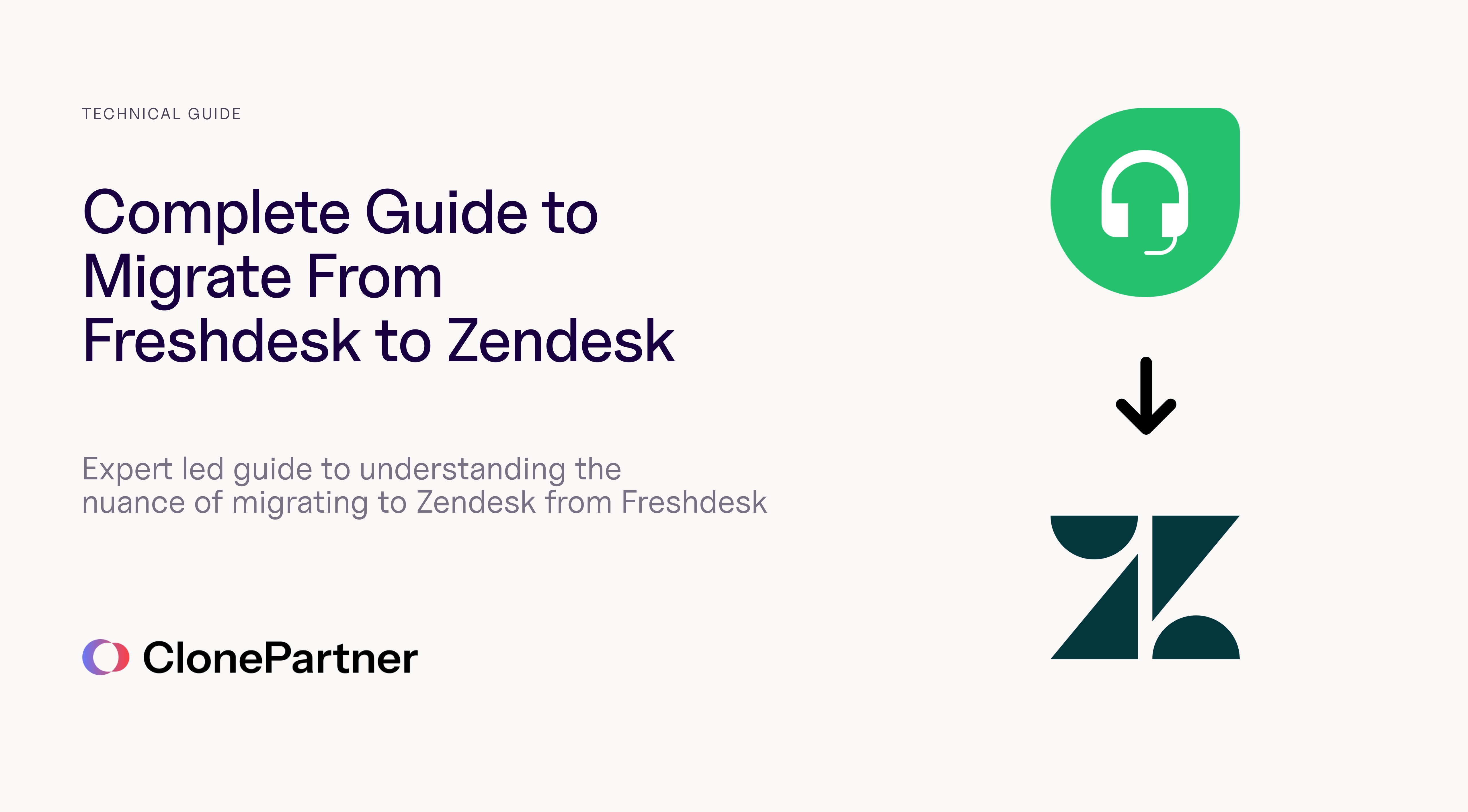 ClonePartner Freshdesk to Zendesk migration