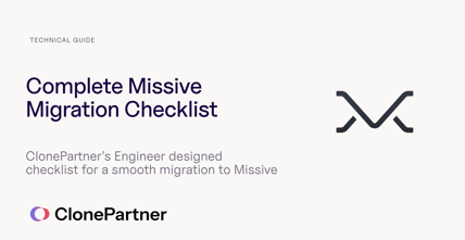 ClonePartner Missive migration checklist