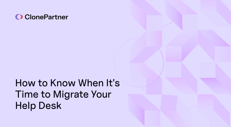 ClonePartner when to migrate